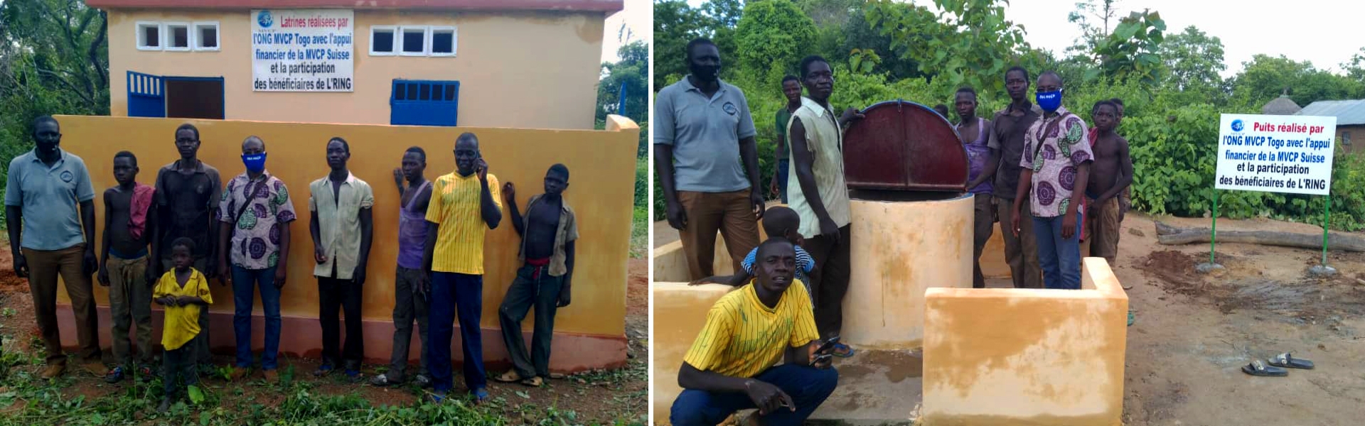 Projet de construction de latrines à quatre (04) cabines et d’un puits à L'RING