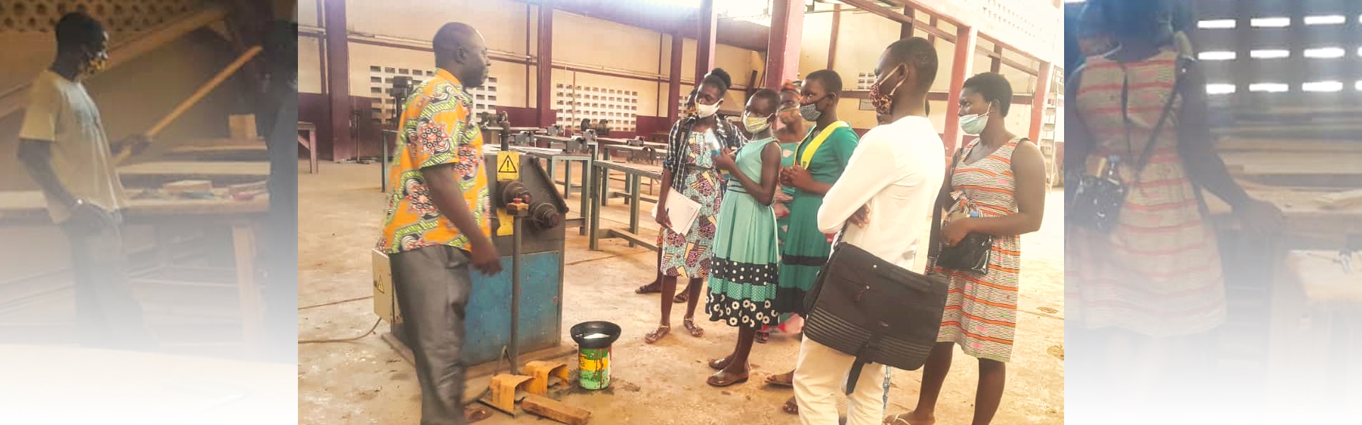 Sortie de visite des centres de formation professionnelle pour les parrainés