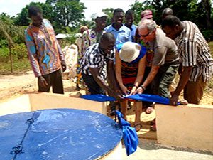 mvcp construction de deux puit eau potable innauguration