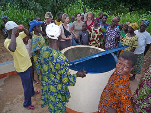 MVCP Autres Projets Reception d un puits d eau realise